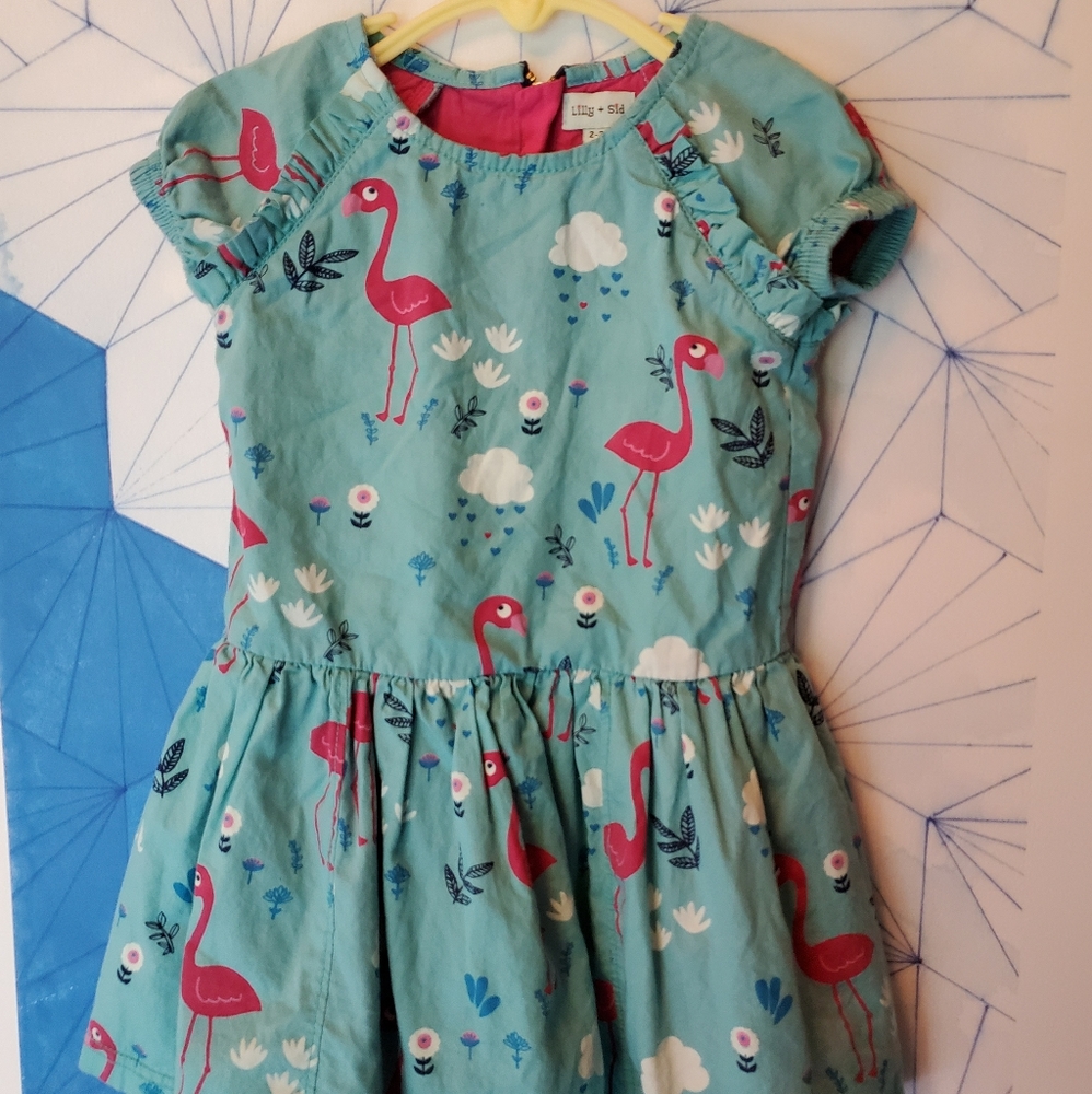 Flamingo dress